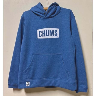 CHUMS - 新品　CHUMS ロゴ　パーカー　デニムスウェット　m