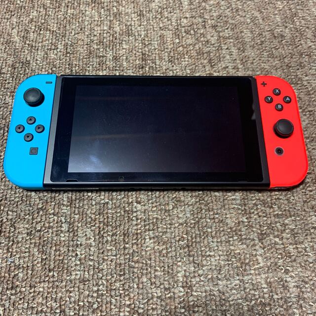 任天堂Switch 本体 新型 ネオンブルー/ネオンレッド 【楽ギフ_包装