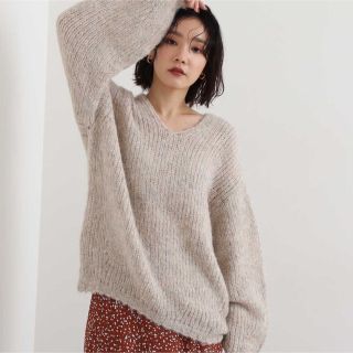 ナチュラルビューティーベーシック(NATURAL BEAUTY BASIC)の新作⭐︎ナチュビ　ニット(ニット/セーター)