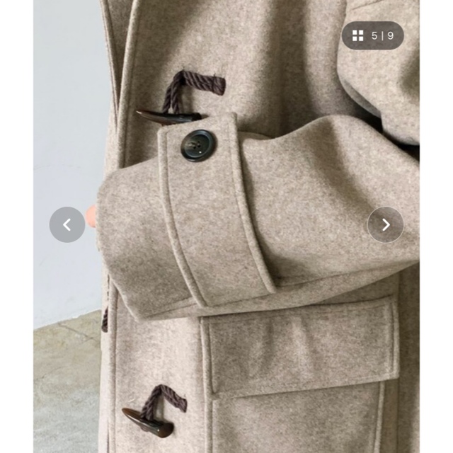 TODAYFUL(トゥデイフル)のLian ロング　ダッフルコート レディースのジャケット/アウター(ロングコート)の商品写真
