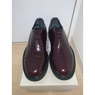 エンポリオアルマーニ(Emporio Armani)の新品 EMPORIO ARMANI ストレートチップ バーガンディ UK7(ドレス/ビジネス)