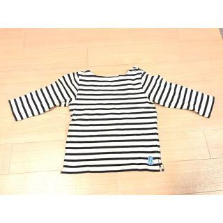 アーバンリサーチ(URBAN RESEARCH)のFORK&SPOON 3歳ぐらい　紺ボーダー　男女(Tシャツ/カットソー)