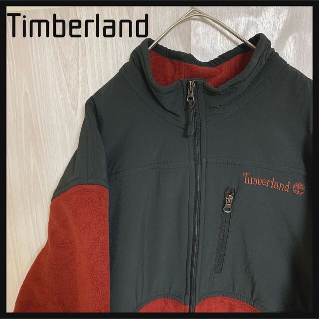 ティンバーランド フリースジャケット デナリタイプ 刺繍ロゴワンポイントロゴ