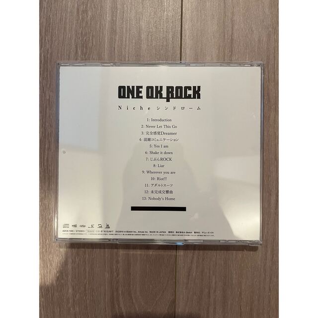 ONE OK ROCK(ワンオクロック)のNicheシンドローム エンタメ/ホビーのCD(ポップス/ロック(邦楽))の商品写真