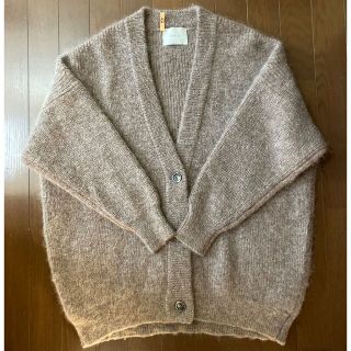 アギュー(ARGUE)のargue KID MOHAIR&ALPACA&WOOL CARDIGAN(カーディガン)