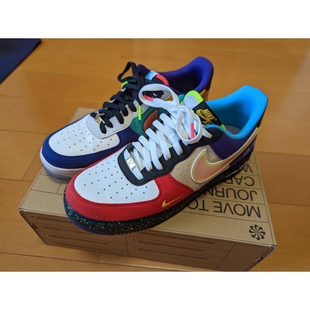 NIKE(ナイキ)のNIKE メンズ スニーカー エアフォース1ロー What The LA メンズの靴/シューズ(スニーカー)の商品写真