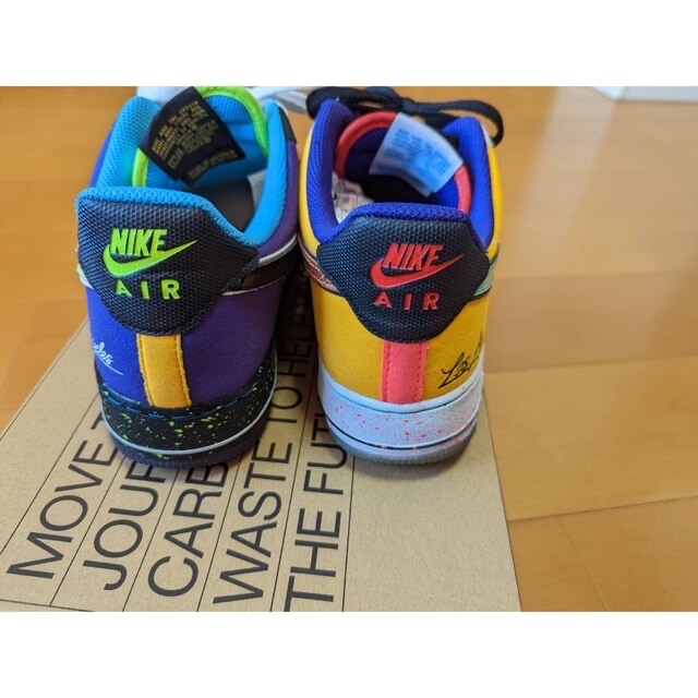 NIKE メンズ スニーカー エアフォース1ロー What The LA