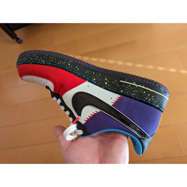 NIKE メンズ スニーカー エアフォース1ロー What The LA