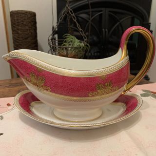 ウェッジウッド(WEDGWOOD)のウェッジウッド  コロンビア　パウダールビー　ソースボード(食器)