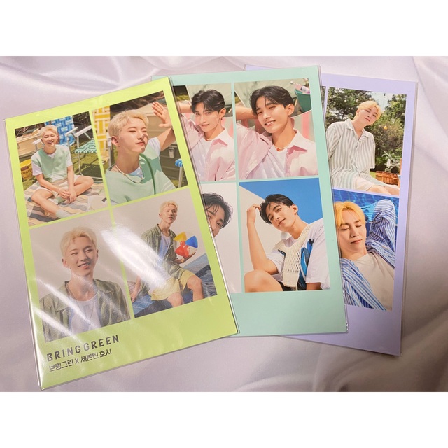 SEVENTEEN(セブンティーン)のブソクスン ポストカード エンタメ/ホビーのタレントグッズ(アイドルグッズ)の商品写真