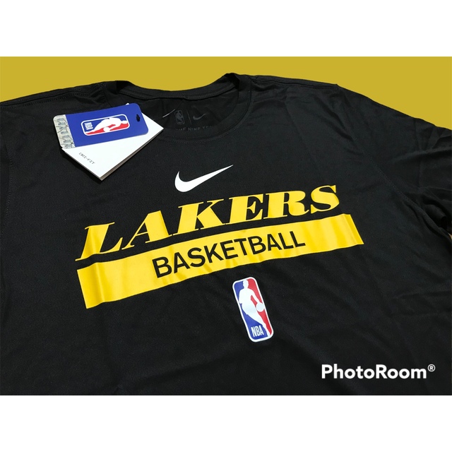 NBA Lakers Nike Practice T-shirt Lサイズ 黒