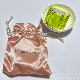 クリスチャンディオール(Christian Dior)のChristian Dior トロッター柄 パッチン バングル リストバンド(ブレスレット/バングル)