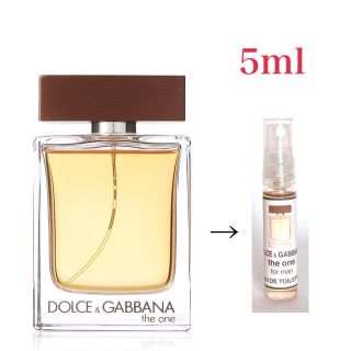 ドルチェアンドガッバーナ(DOLCE&GABBANA)のD&Gドルチェ & ガッバーナ  ザ・ワン フォーメン EDT 5ml天香香水(香水(男性用))