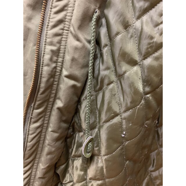 GU(ジーユー)のモッズコート Sサイズ GU ジーユー カーキ色 レディースのジャケット/アウター(モッズコート)の商品写真