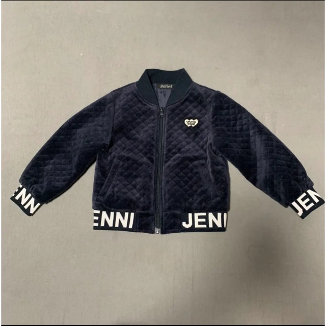 JENNI(ジェニィ)のJENNI ジェニィ　アウター　MA-1 ネイビー キッズ/ベビー/マタニティのキッズ服女の子用(90cm~)(ジャケット/上着)の商品写真