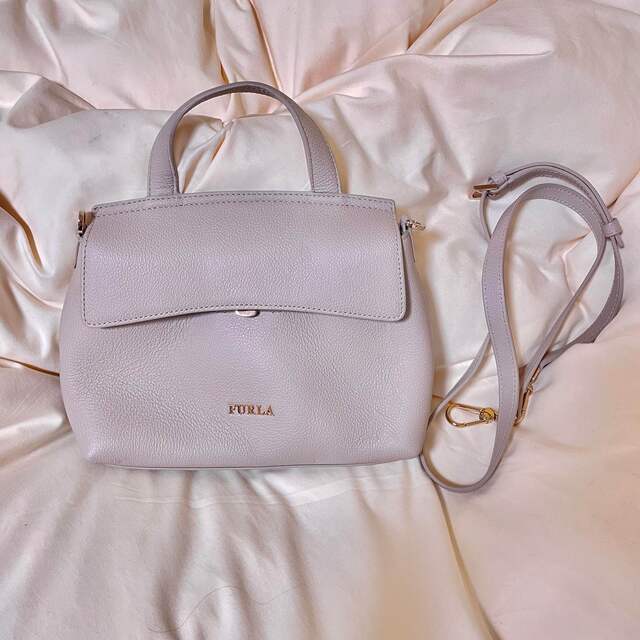 【超美品】FURLA フルラ　ワンハンドル　バック