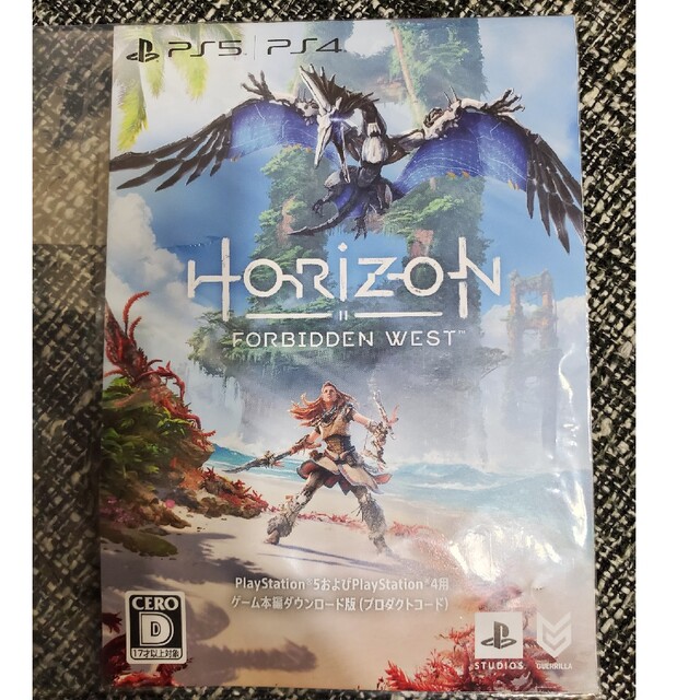 SONY(ソニー)のPS5 PS4 ホライゾン HORIZON プロダクトコード エンタメ/ホビーのゲームソフト/ゲーム機本体(家庭用ゲームソフト)の商品写真