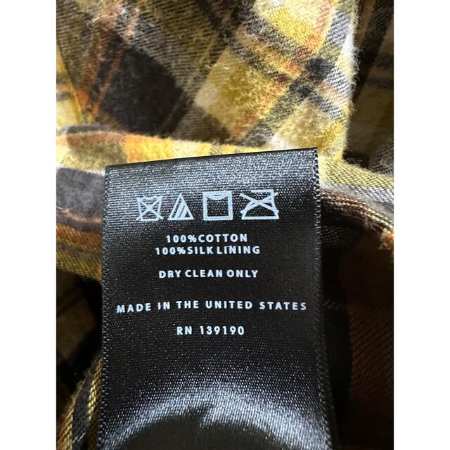 FEAR OF GOD(フィアオブゴッド)の【美品】FEAR OF GOD 4th Flannel Shirt Yellow メンズのトップス(シャツ)の商品写真