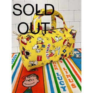 SOLD OUT! ミニボストンバッグ　ハンドメイド(ボストンバッグ)