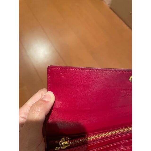 LOUIS VUITTON(ルイヴィトン)のルイヴィトン 赤 財布 モノグラム 保存袋付き レディースのファッション小物(財布)の商品写真
