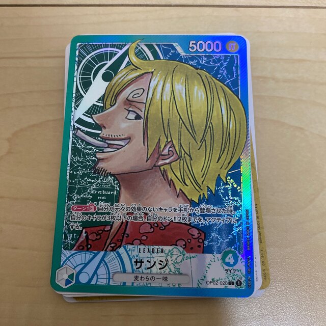 ONE PIECE CARD　パラレル　サンジ