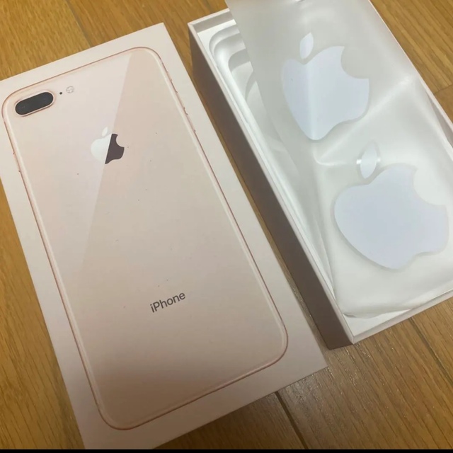 iPhone(アイフォーン)のiPhone8Plus  空き箱 スマホ/家電/カメラのスマートフォン/携帯電話(その他)の商品写真