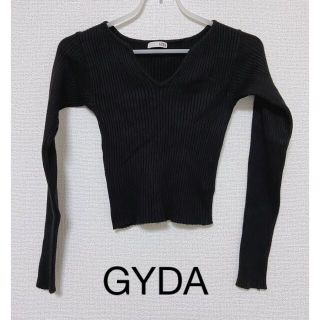 ジェイダ(GYDA)のGYDA デコルテデザインタイトニットTOPS(ニット/セーター)