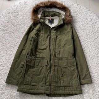 ギャップ(GAP)の美品　90s ヴィンテージ  オールド ギャップ モッズコート　カーキ(モッズコート)