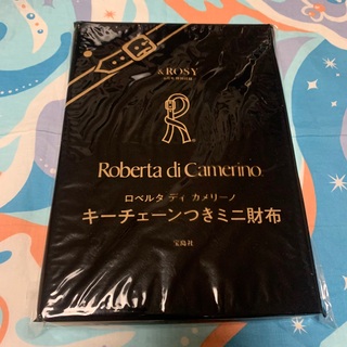 ロベルタディカメリーノ(ROBERTA DI CAMERINO)の🙅‍♀ ロベルタ ディ カメリーノのキーチェーンつきミニ財布(財布)
