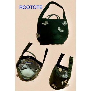 ルートート(ROOTOTE)のルートート2way蝶々バッグ☆美品(トートバッグ)