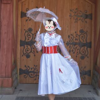 ディズニー(Disney)のメリーポピンズ　コスプレ　衣装(衣装一式)