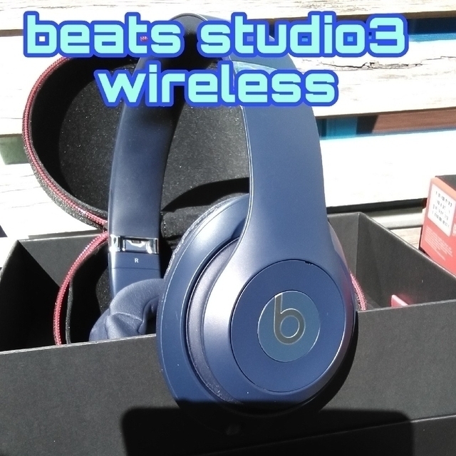 Beats by Dr Dre(ビーツバイドクタードレ)のBeats Studio3 Wireless ブルー  WL BLU スマホ/家電/カメラのオーディオ機器(ヘッドフォン/イヤフォン)の商品写真