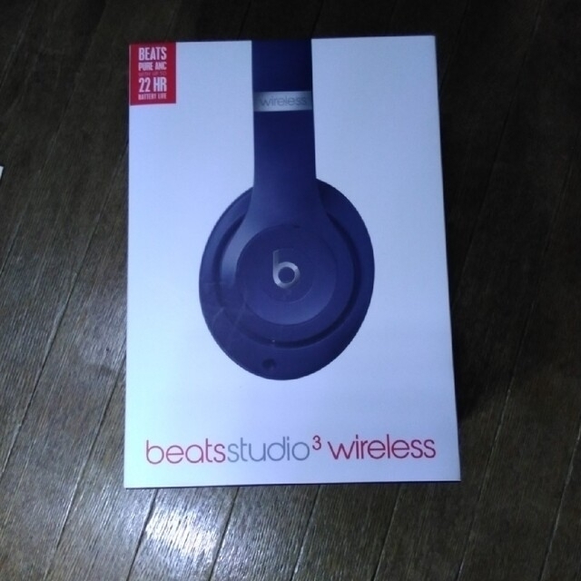 Beats by Dr Dre(ビーツバイドクタードレ)のBeats Studio3 Wireless ブルー  WL BLU スマホ/家電/カメラのオーディオ機器(ヘッドフォン/イヤフォン)の商品写真