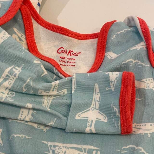 Cath Kidston(キャスキッドソン)の【Cath Kidston】  ベビー ロンパース キッズ/ベビー/マタニティのベビー服(~85cm)(ロンパース)の商品写真