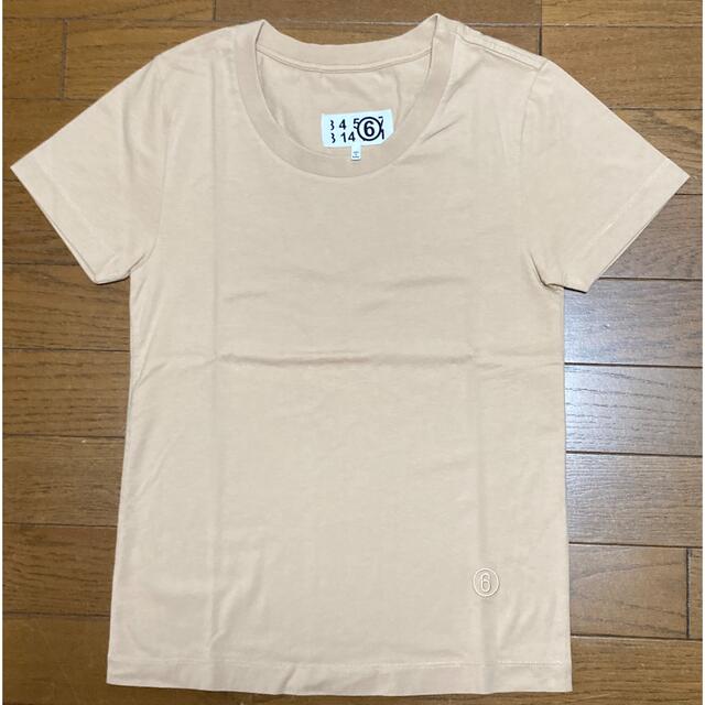 MM6(エムエムシックス)のMM6 - Maison Margiela ラウンドネック半袖Tシャツ レディースのトップス(Tシャツ(半袖/袖なし))の商品写真