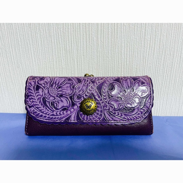 SALE‼️ANNA SUI 長財布　パープルアナスイ