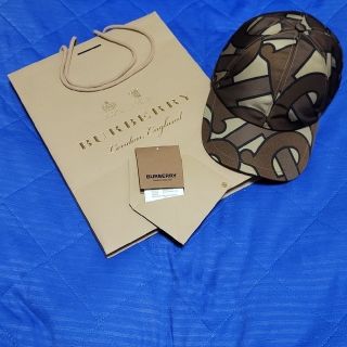 バーバリー(BURBERRY)のBURBERRY MONOGRAM PRINT BASEBALL CAP(キャップ)