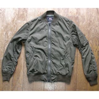 アルファインダストリーズ(ALPHA INDUSTRIES)のMa1　ブルゾン　ボンバージャケット　★新古　Ｍ　アルファ　A425□(ミリタリージャケット)