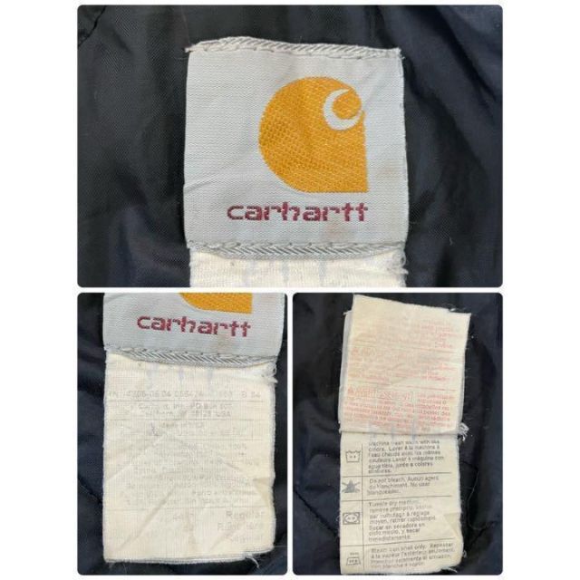 なので carhartt - カーハート ダックジャケット USA製 中綿 キルティング ブラウン 肉厚 44の通販 by ☆古着