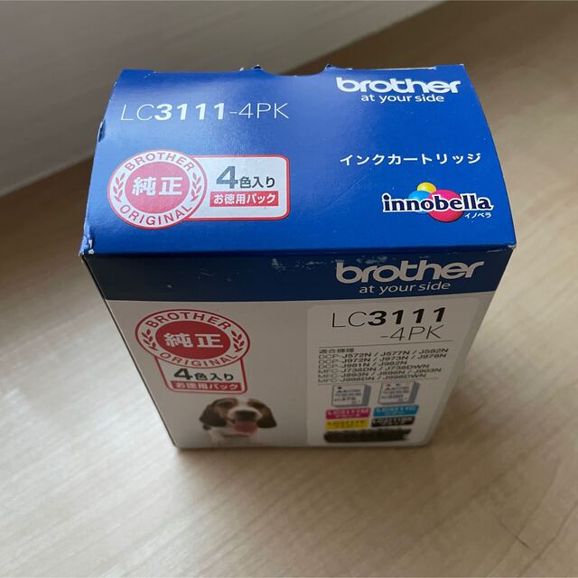 brother(ブラザー)のLC3111-4PK brother 純正インク　新品　未開封 スマホ/家電/カメラのPC/タブレット(PC周辺機器)の商品写真