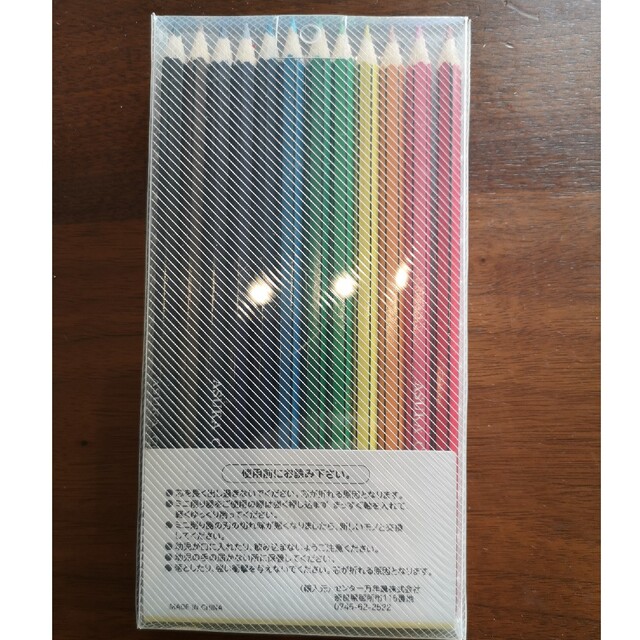 色鉛筆　12色　六角鉛筆 エンタメ/ホビーのアート用品(クレヨン/パステル)の商品写真