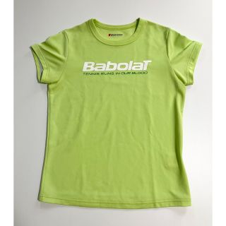 バボラ(Babolat)のバボラ Babolat 半袖TシャツM ライムグリーン(ウェア)