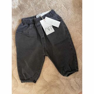 ザラキッズ(ZARA KIDS)の新品未使用タグ付き zara バルーンフィットデニムパンツ(パンツ)