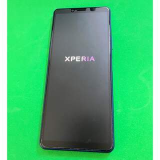 エクスペリア(Xperia)の【美品】Xperia 10 II ブルー SIMフリー(スマートフォン本体)