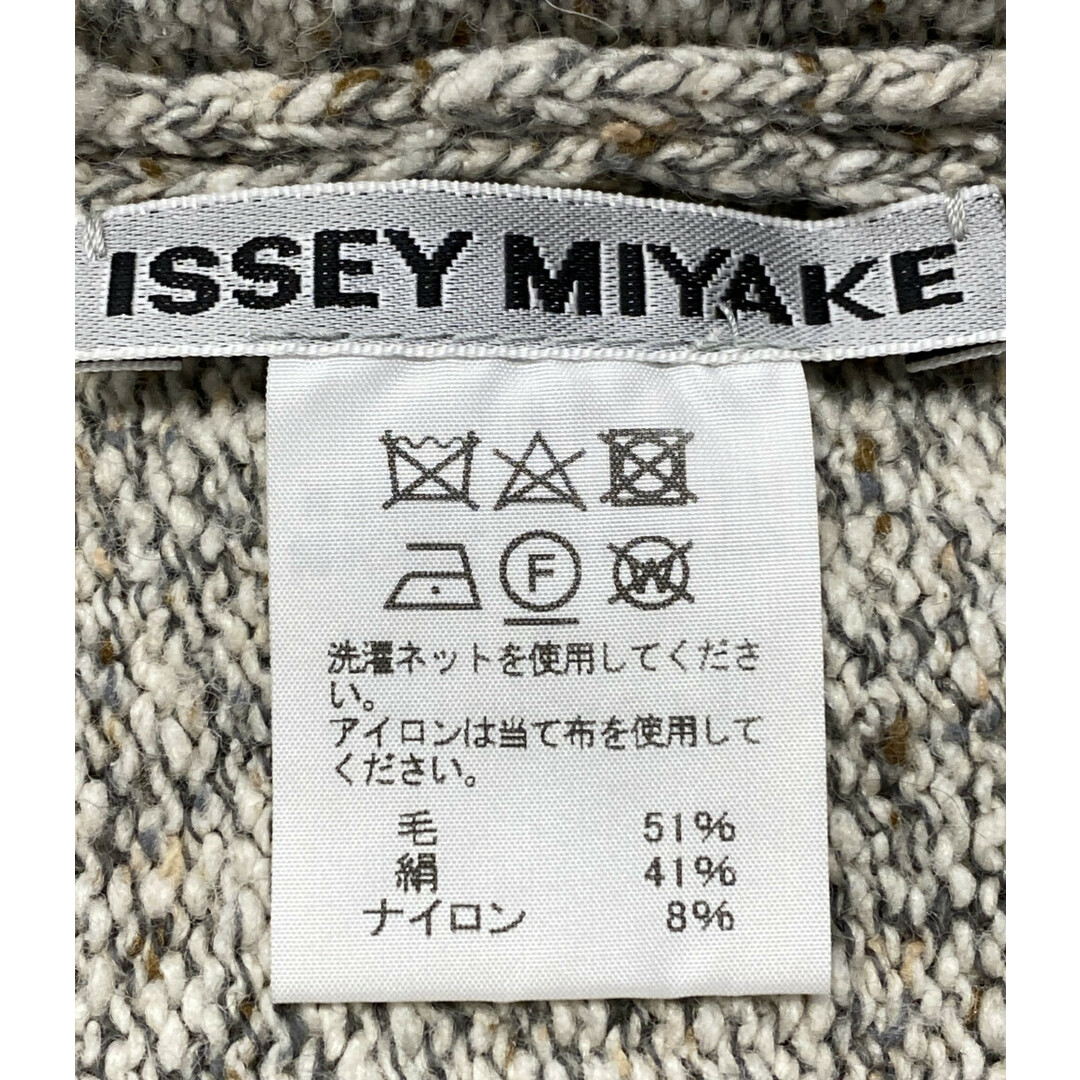 ISSEY MIYAKE(イッセイミヤケ)の美品 イッセイミヤケ ISSEY MIYAKE 長袖ニット レディース 2 レディースのトップス(ニット/セーター)の商品写真