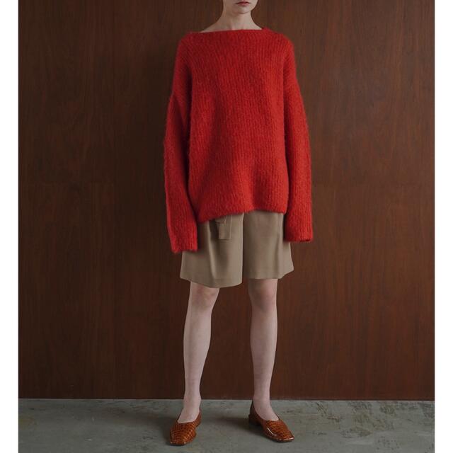 BELT ASYMMETRY HALF PANTS