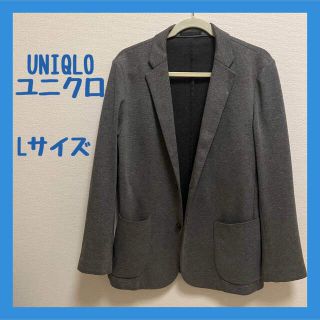 ユニクロ(UNIQLO)のユニクロ　テーラードジャケット　グレー(テーラードジャケット)