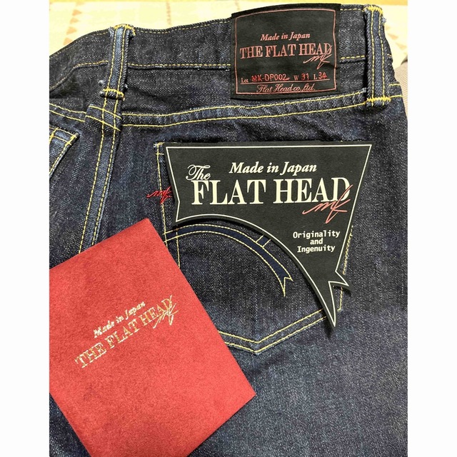THE FLAT HEAD(フラットヘッド)のフラットヘッドMKレーベル メンズのパンツ(デニム/ジーンズ)の商品写真