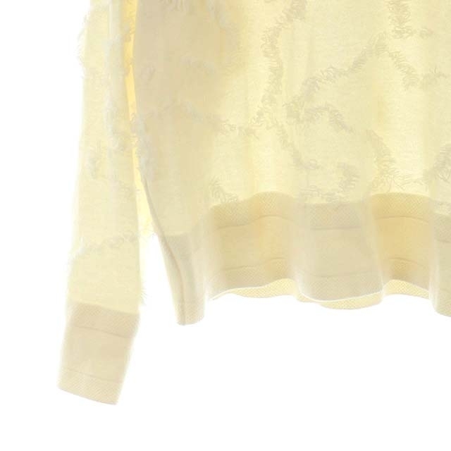○日本正規品○ Dior Christian - フリンジ 長袖 カットソー カシミヤ ○日本正規品○ Dior Christian - フリンジ 長袖 カットソー カシミヤ
