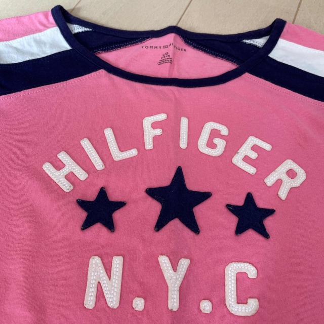 TOMMY HILFIGER(トミーヒルフィガー)のTOMMY HILFIGER  ロンT  ガールズ　150 キッズ/ベビー/マタニティのキッズ服女の子用(90cm~)(Tシャツ/カットソー)の商品写真